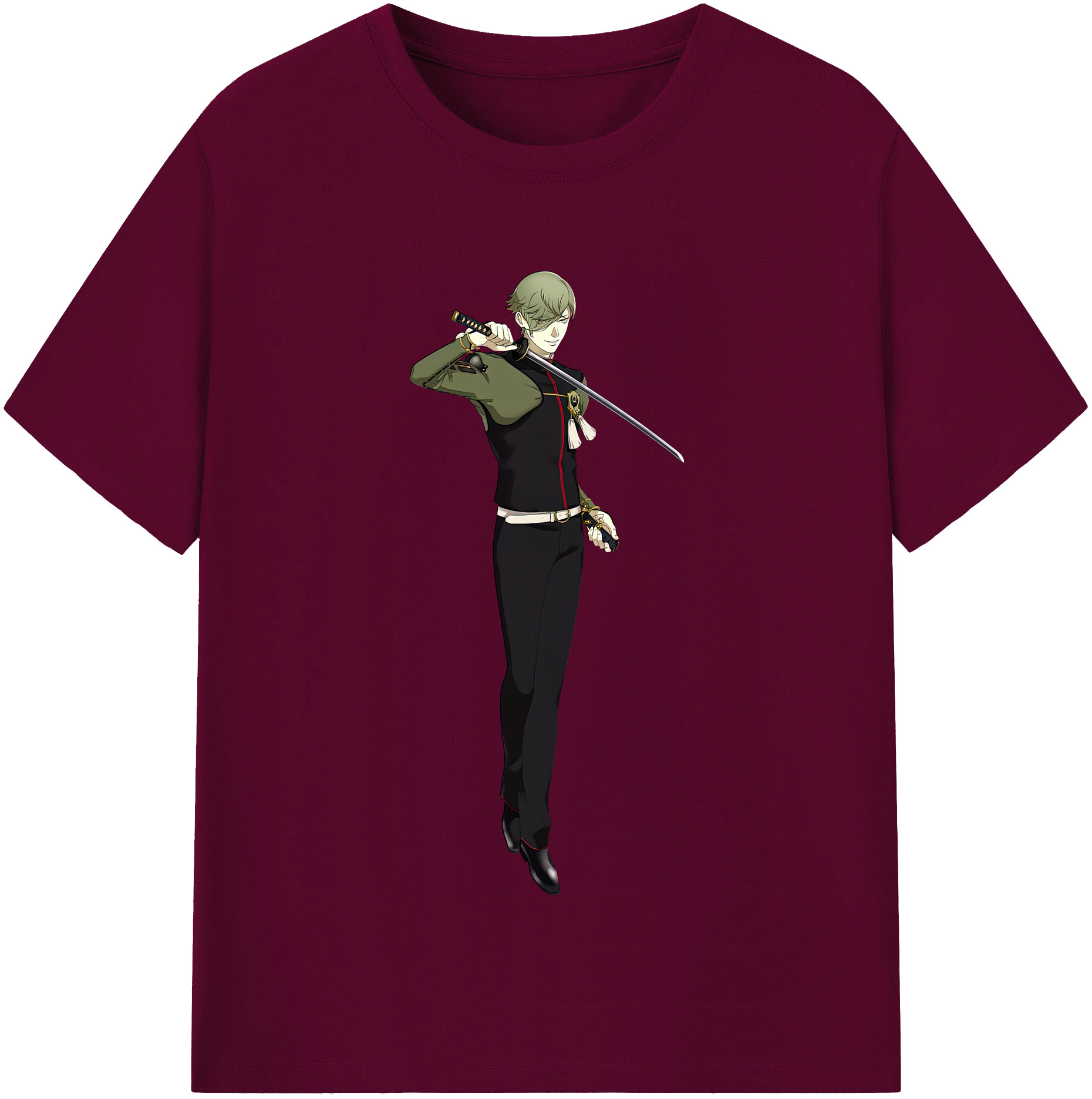 （画像用） 刀剣乱舞 Touken Ranbu レディースカジュアルプリントTシャツ（綿100％）